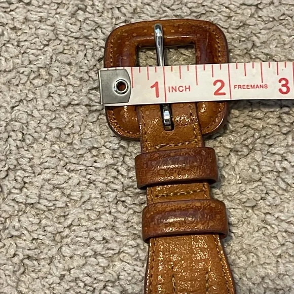 Fred Coen Leather Belt - Picture 7 of 9